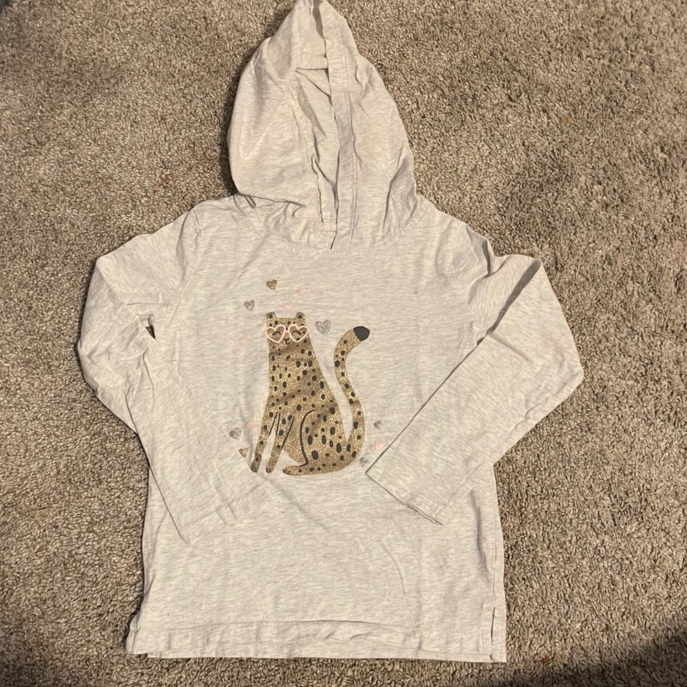 Carters girls hoodie t shirt 6-6x